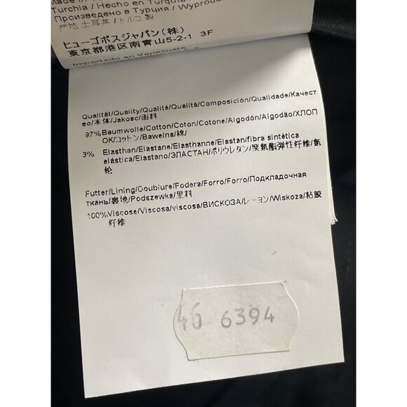 Hugo Boss Mens Navy Dress Pants Size 40R Modern Tailored Fit - New - Picture 9 of 10